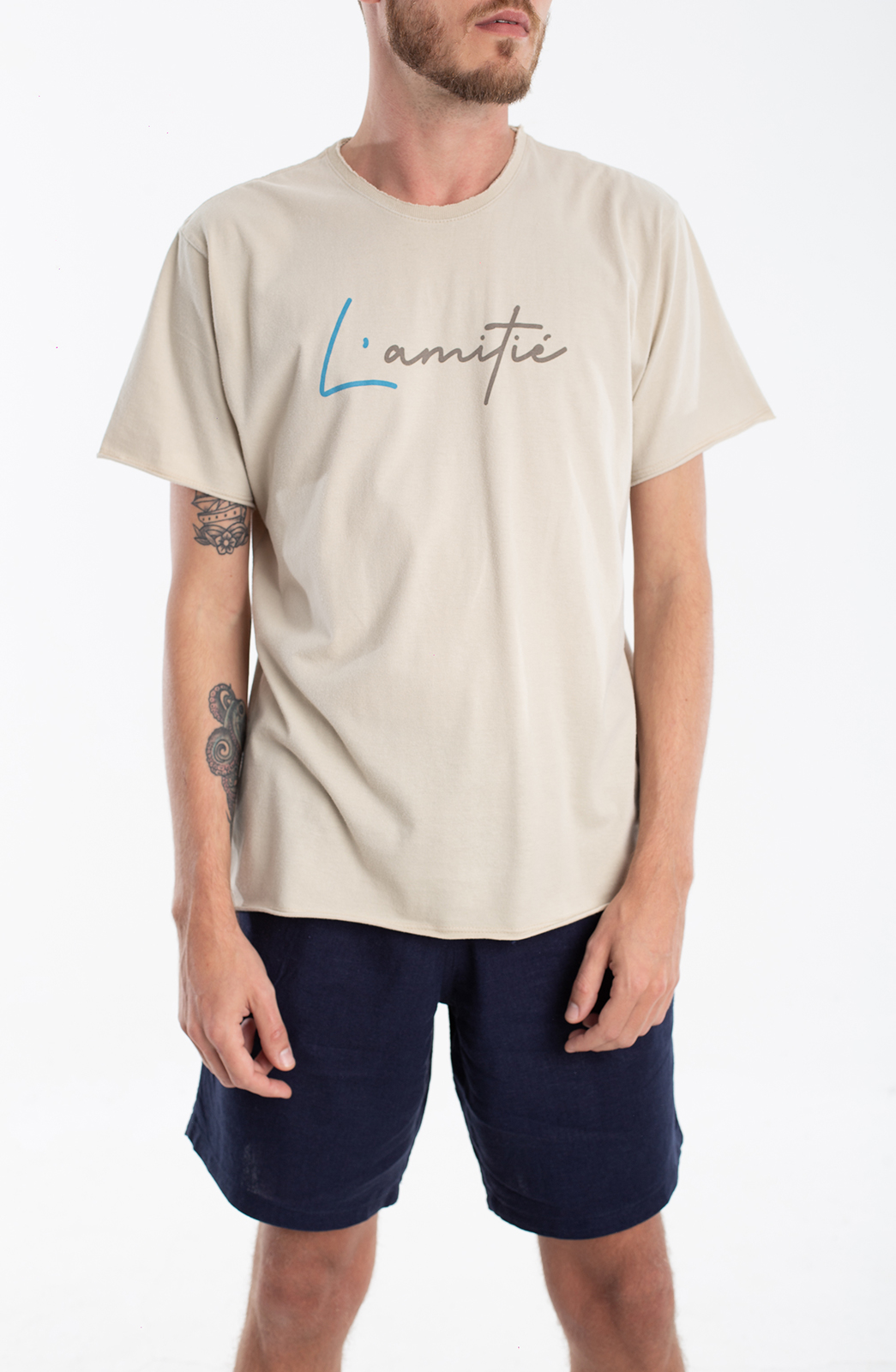 Camiseta L´amitié off white