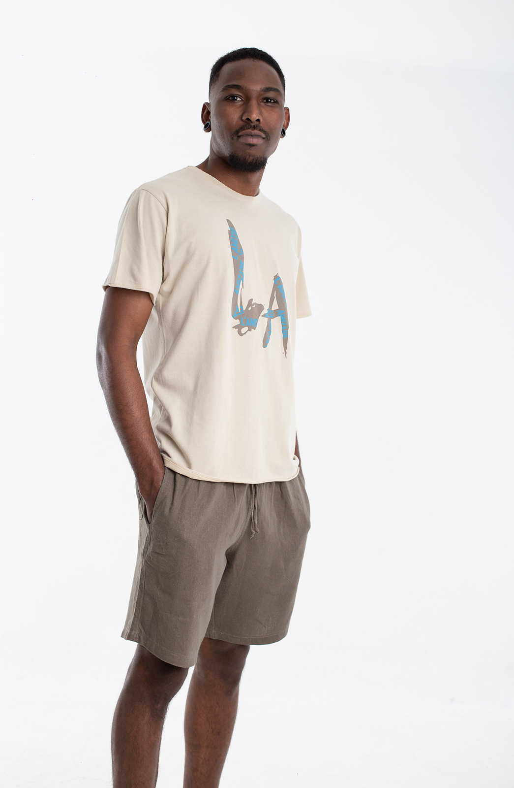 Camiseta L´A off white